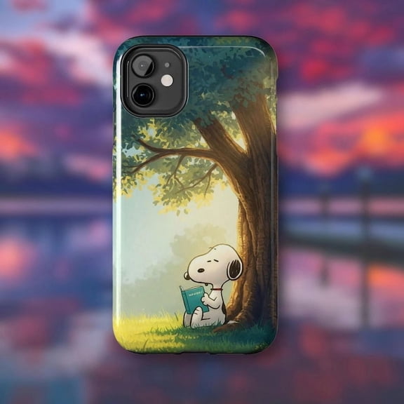 Snoopy Cute Tough X079 Phone Case Compatible with iPhone 17 16 15 14 13 12 11 Pro Max – Premium Protection