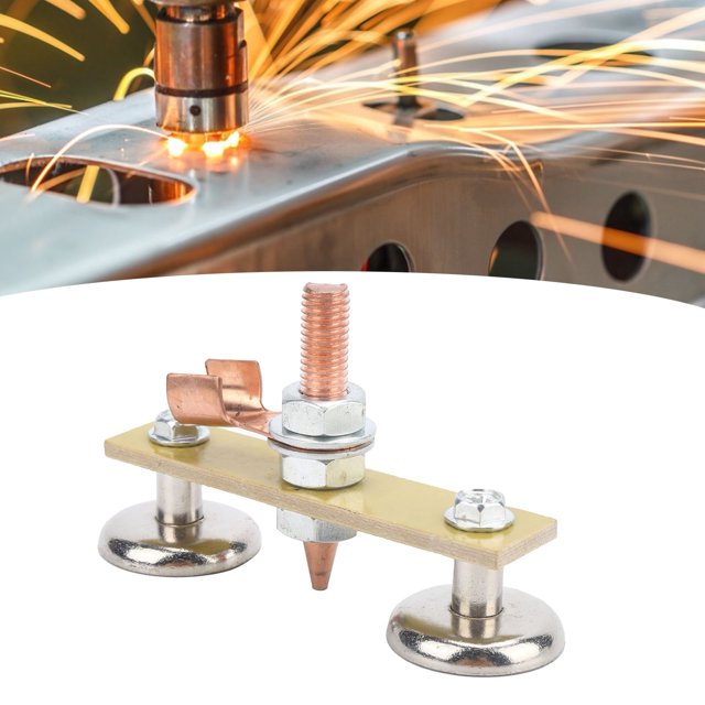 Conector De Tierra Para Máquina De Soldar, Cabezal Magnético De Soldadura Duradero, Materiales De Alta Para El Hogar Para Ingenieros