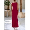 thumbnail image 3 of PRETTYGARDEN Wedding Guest Dresses for Women Summer Formal Gala Maxi Dress Ruffle Mermaid Cocktail Long Dresses, 3 of 8
