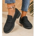 thumbnail image 3 of Womens Loafers Shoes Platform Chunky Penny Loafer Lug Sole Comfortable Slip On Work Office Business Casual Dress Shoes, US Size 5-11.5, 3 of 11