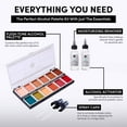 thumbnail image 2 of Narrative Cosmetics Flesh Tone Alcohol-Activated Palette, Activator, and Remover Kit, Professional SFX Makeup Set, Tattoo Cover, 2 of 9