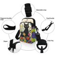 thumbnail image 5 of HELLHERO Penguin Parade Travel Crossbody Purse Polyester Double-layer Women Crossbody Bag for Outdoor Daily Use, 5 of 7