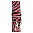 thumbnail image 1 of EeaseCA 1 Pc Zebra Printed Wide Shoulder Strap Colorful Adjustable Crossbody Strap, 1 of 7