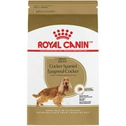 Royal Canin Cocker Spaniel Adult Breed Specific Dry Dog Food, 25 lb. bag