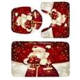 thumbnail image 1 of Advancent Juego de alfombrillas navideñas, asiento de inodoro, decoración navideña, suministros de vacaciones exquisitos multiusos, decoraciones para el Kits de decoración para fiestas Tipo 2 Advancent HA045820-02, 1 of 6