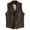 Coffee-A, variant on Men's Lapel Single Breasted Suit Vest V-Neck Sleeveless Vest Slim Fit Casual Vests Red