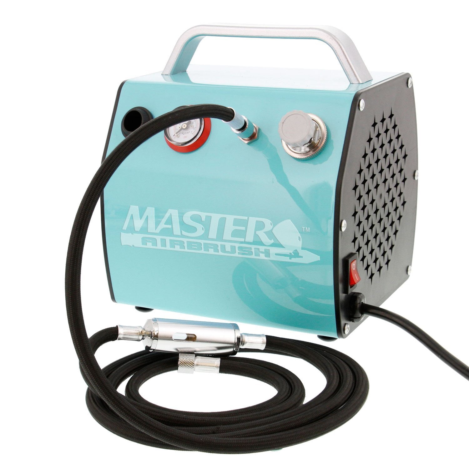 HP-CS .35mm Eclipse Airbrush with Compressor Model TC-60 Super Quiet High Performance "Salon Air" Airbrush Compressor with Small Tank