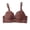 Brick Red, variant on Women Lace Push Up Bras Add Cups Size Thick Padded Plunge Cleavage Underwire Bra Brick Red for Size 90C