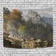 thumbnail image 2 of ABPHQTO Wolf Mountains Tree Tapiz Decoración de pared Sala de estar Dormitorio Tapices DIY 100x150 cm, 2 of 4