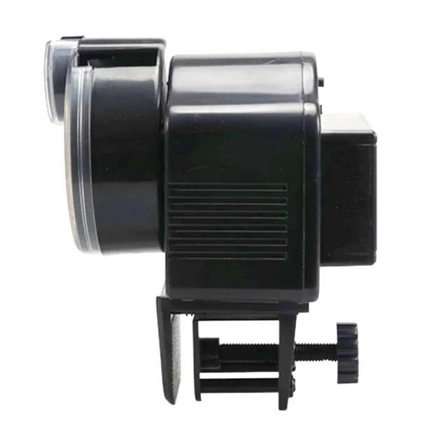 Smart Automatic Fish Feeder Aquarium Feeder Fish Tank Auto Feeding Dispenser with LCD ,Easy to Operate
