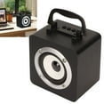 thumbnail image 3 of Mini Wireless Speaker, Stylish Retro  Speakers Deep Bass U Disk Playback Multifunction  for Party for Outdoor, 3 of 7