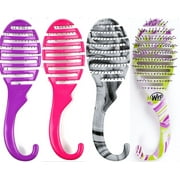 Wet Brush Shower Flex Detangle IntelliFlex Bristles Hair Brush Color May Vary