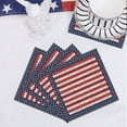 thumbnail image 5 of JoyMoreHome 4th of July Disposable Tableware Sets, Include 16Pcs 7Inch Plates, 9 Inch Plates, Cups and 20 Pcs Tissue for Veterans Independence Day, 5 of 6