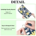 thumbnail image 6 of Microfiber Floral Dish Drying Mat with Daisy Design for Kitchen Counter Foldable Drainer Pad Spring Summer Decor 16x18 Inch, 6 of 7