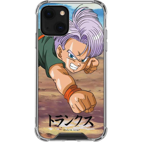 Skinit Anime Trunks Power Punch iPhone 13 Clear Case Skinit Anime Trunks Power Punch iPhone 13 Clear Case