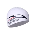 thumbnail image 1 of Mantenga el buceo al aire libre elástico natación gorra interior gorras de interior Tamaño libre Piscina Sombrero Cubierta de cabeza Color Sólido Color Deportivo Blanco Inevent OD002580-01B, 1 of 6