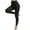Black, variant on Besolor Womens Scrunch Yoga Leggings High Waisted Seamless Butt Lifting Workout Fitness Gym Compression Pants