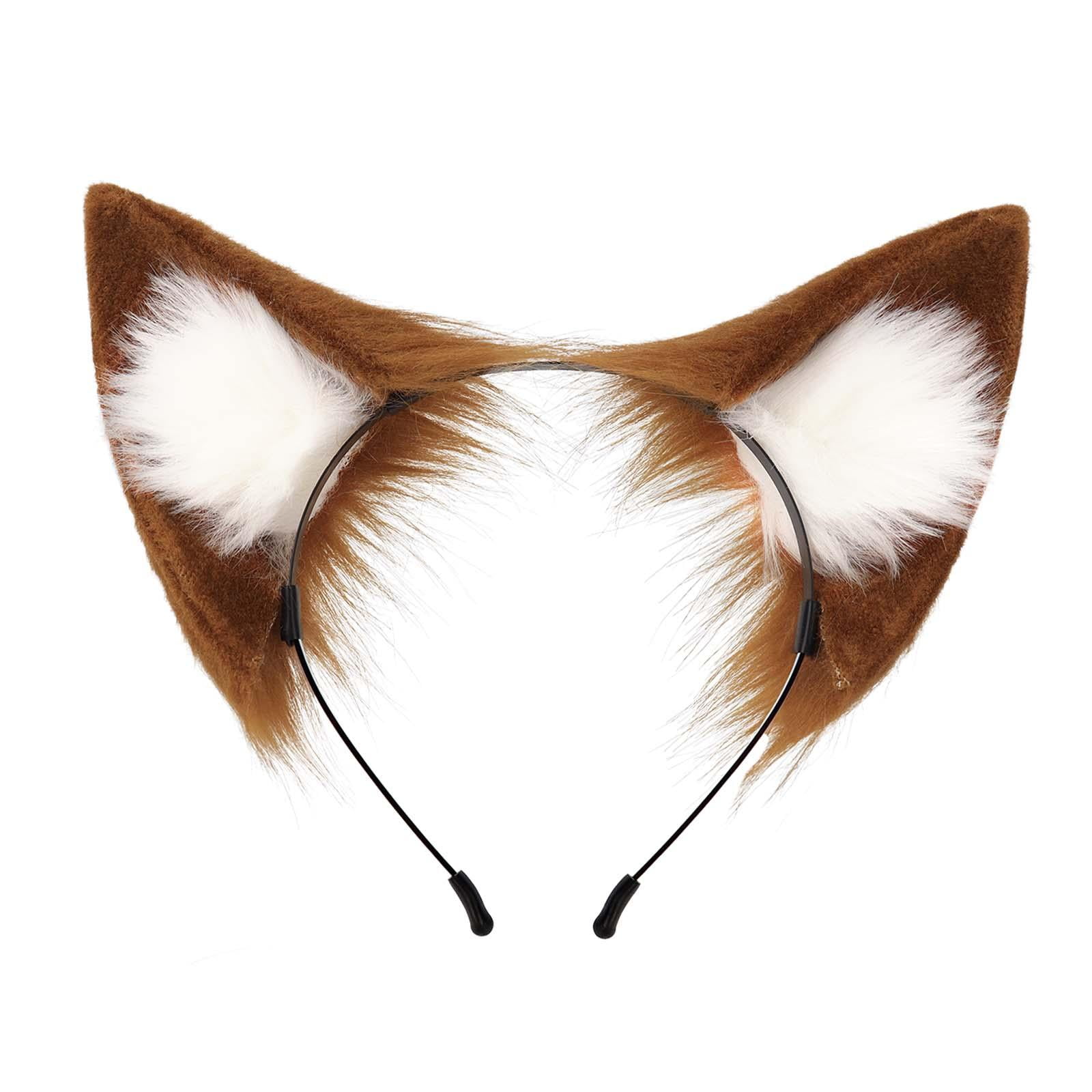 Serre Tete Enfant Serre-Tête Oreilles De Chat Cosplay - Accessoire Fête Halloween Carnaval Déguisement Serre Tete Gabby Chat