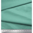 thumbnail image 3 of Soimoi Polyester Crepe Fabric Dot & Paisley Decor Fabric Printed Yard 42 Inch Wide, 3 of 3