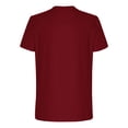 thumbnail image 4 of Hrsba Mens Tee Shirts Print Short Sleeve Crew Neck Pullover Sports Tee Summer Casual Active Top Airy Soft Comfortable Breathable Gym Training Tops, 4 of 5
