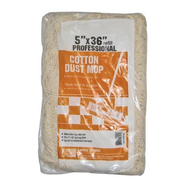 Lanier 126DUSTR36 5 x 36 in. Dust Mop Head Refill
