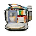 thumbnail image 2 of FORMRS Student Lunch Bag Insulated Reusable Cooler Box with Zipper Pockets, Rainbow with Stars, 2 of 9