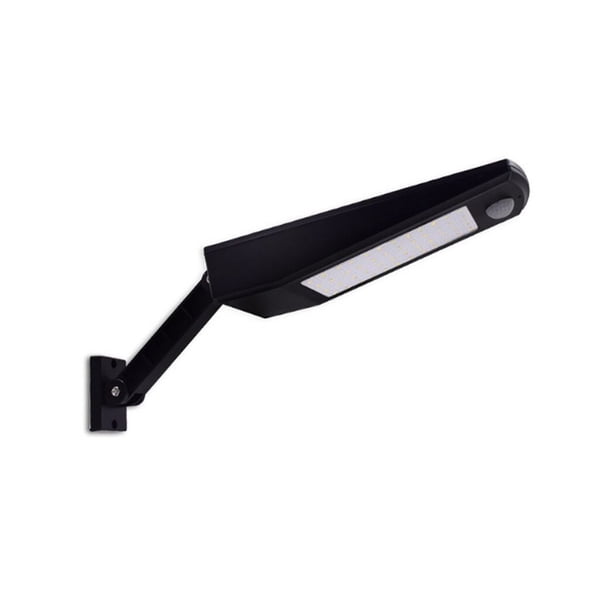 Toystoory Lámpara de pared de luz solar Linterna de carretera Operación simple Dispositivo de iluminación de larga distancia Luces para exteriores Jardín y Patio Negro Básico Toystoory HA072648-03
