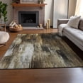 thumbnail image 6 of Addison Rugs Mayfield Washable Transitional Casual Chocolate Rectangle Rug, 9' x 12', 6 of 6