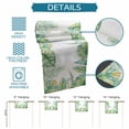 thumbnail image 6 of Palm Leaves Table Runner 72 Inches, Watercolor Tropical Monstera Leaf Botanical Summer Bed Runner Dresser Scarves Tabletop for Indoor Outdoor Parties/Ceremony/Banquet, 14" x 72", 6 of 9
