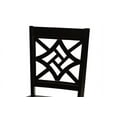 thumbnail image 6 of Baxton Studio Nicolette Modern and Contemporary Dark Brown Finished Wood 5-Piece Dining Set, 6 of 7