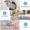 thumbnail image 5 of Wonnitar 2'x6' Boho Tribal Runner Rug,Vintage Kitchen Runner Rug, Soft Non Slip Washable Laundry Room Mat Indoor Throw Hallway Floor Carpet Runner for Bathroom Entryway Bedroom, 5 of 7