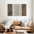 thumbnail image 2 of Elephant Stock Most Important Work Typography Wall Sign Wall Art - Horizontal Multi Panel Canvas - Living Room Wall Decor - Wall Signs Multi Panel - Brown And Gray Decor - 57" x 36", 2 of 8