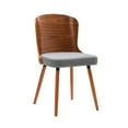 thumbnail image 3 of Porthos Home Karr Armless Dining Chairs, Beech Wood Back & Legs (Set of 2), 3 of 8