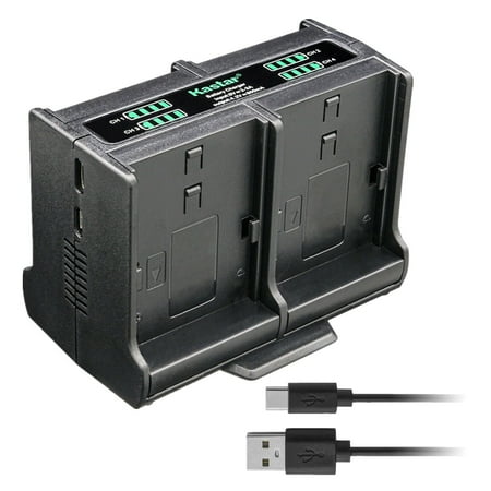 Kastar Quadruple Battery Charger Compatible with Panasonic DMW-BCM13 DMW-BCM13E DMW-BCM13PP Battery Panasonic VSK0800 VSK0801 Charger