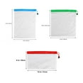 thumbnail image 6 of Toddmomy 3Pcs Mesh Pouch Blue Reusable for Hanging Mesh Produce Bags Camping Fishing, 6 of 8