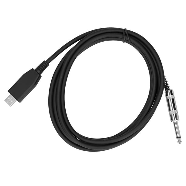 Cable de Audio para Guitarra Eléctrica NikouMX USB a 6,35 mm