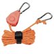 thumbnail image 1 of Orange 5Pcs Portable Adjustable Fixed Camping Rope, Quick Release Pulley Camping Rope, Suitable for Tents and Tarps, 1 of 5