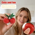 thumbnail image 4 of Simulation Fruit Squishy, Realistic Food Squeeze Toy, Slow Rebound Fidget for Calm & Relaxation, 4 of 6