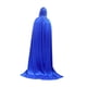 thumbnail image 4 of Capa larga con capucha para Halloween, disfraz de para fiesta de disfraces, accesorio fotográfico Azul, 4 of 9