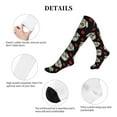 thumbnail image 5 of Sikiie colorful Skull dog flower 1 Pairs Compression Socks for Men and Women 15-20 mmHg Running Support Socks, 5 of 7