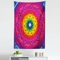 thumbnail image 1 of Purple Mandala Tapestry, Hippie Circular Rainbow Spiral Inside Hipster Art, Fabric Wall Hanging Decor for Bedroom Living Room Dorm, 5 Sizes, Multicolor, by Ambesonne, 1 of 1