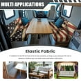 thumbnail image 3 of Uorisanigo RV Dinette Cushion Covers Replacement Camper Cushions Covers Stretch 3D American Flag Cross RV Seat Cover for Loveseat Slipcover Soft 2 Sets Sofa Furniture Protection, 3 of 7