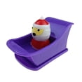 thumbnail image 1 of Papá Noel saltando en cadena, alce, pingüino, muñeco de nieve, juguete de cuerda, árbol de Navidad, regalos de Navidad, 1 of 5