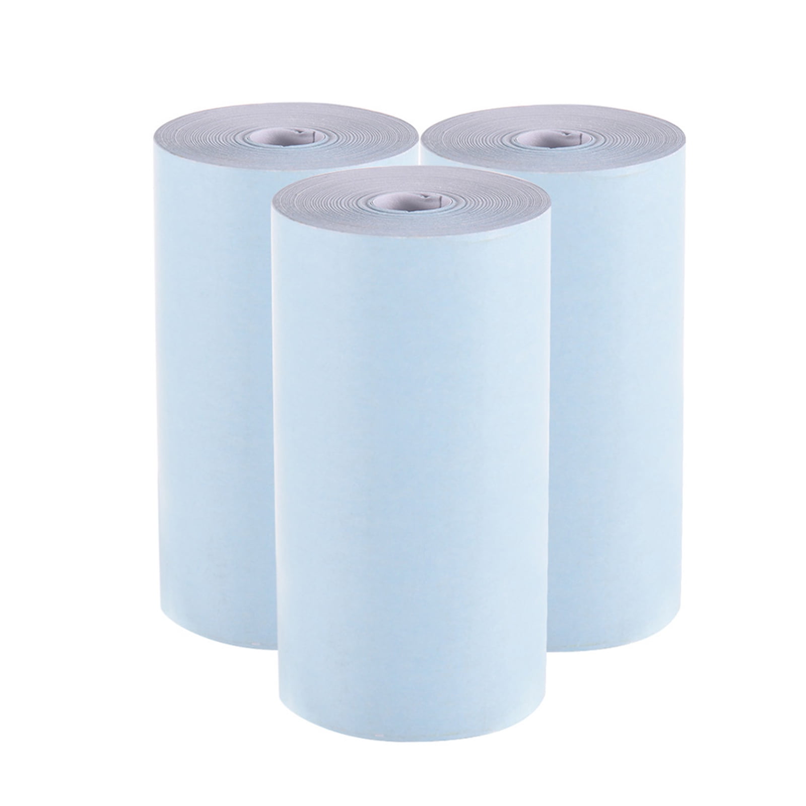 Aibecy Color Thermal Paper Roll 57 * 30mm Bill Receipt Photo Paper Clear Printing for PeriPage A6 Pocket Thermal Printer for PAPERANG P1/P2 Mini Photo Printer 2.17 * 1.18in 3 Rolls