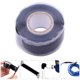 thumbnail image 4 of 1 rollo de cinta de sellado anti-eléctrico de la cinta impermeable útil para la reparación del cable de la manguera, 4 of 6
