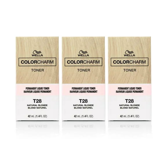Wella Color Charm T28 x 3