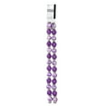 thumbnail image 6 of Cousin DIY 17-Inch Acrylic Purple Shamballa & Swirl Bead Strand, 62 Pieces, 6 of 8