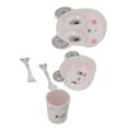 thumbnail image 4 of Grip Baby Plates, Secure Grip Toddler Plates 100 Celsius Panda Shape  for Parties, 4 of 8