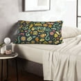 thumbnail image 6 of Sikiie Colorful Hippie Print Plush Pillow Cover, Wrinkle-proof and Stain-resistant Pillow Protector without Pillow Core, Home Decoration-20"x30", 6 of 6