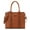 Netural-Brown, variant on Wrangler Large Tote Bag for Women Shoulder Purse with Strap Vintage Top-Handle Handbags